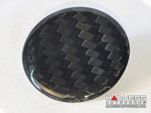 Alfa Romeo Giulia Start/ Stop Button Overlay - Carbon Fiber